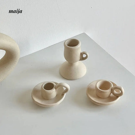 Sophia Ceramic Candle Holder from Vitality Corner
