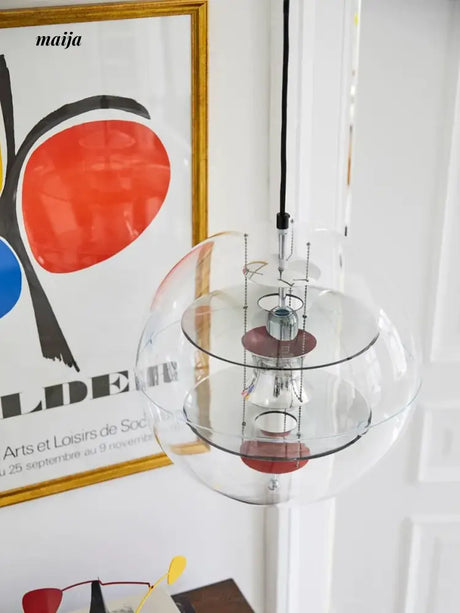 LYNN Danish Globe Chandelier from Lynn's Lamp
