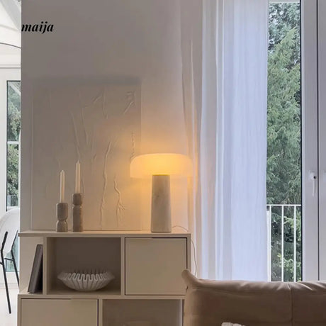 Haydn Stone Table Lamp from maija