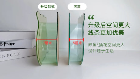 NICEMOON Theo Transparent Acrylic Hydroponic Vase from NICEMOON
