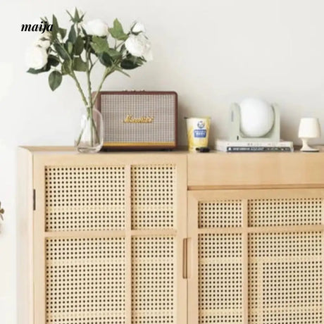 Wilkerson Rattan Shoe Cabinet from maija
