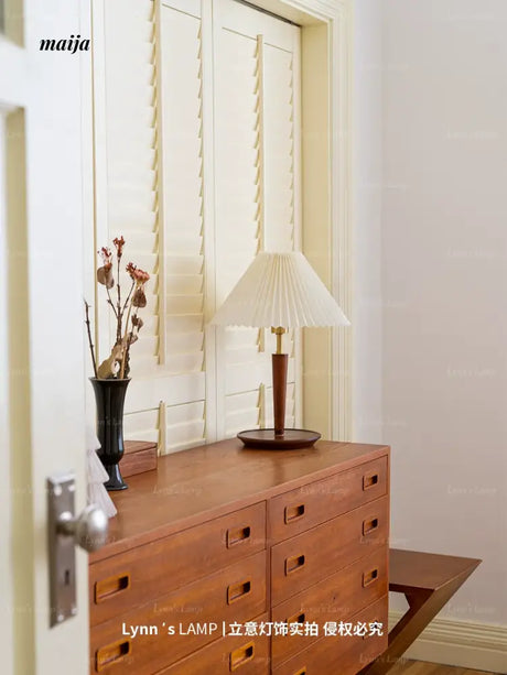 LYNN Retro Copper Japanese Table Lamp from Lynn's Lamp