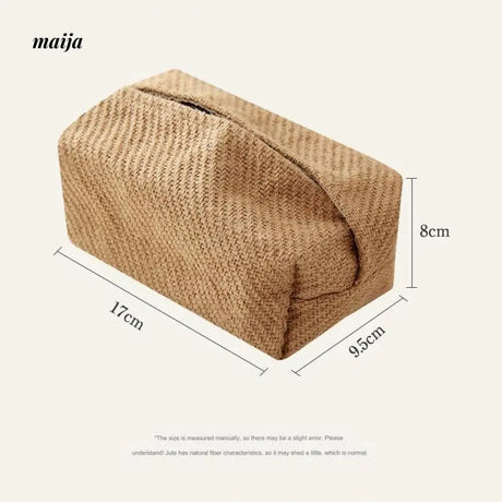 MUYE Woven Fiber Tissue Box from MUYE