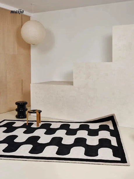 TIPTOE Blues Muse Rug from TIPTOE