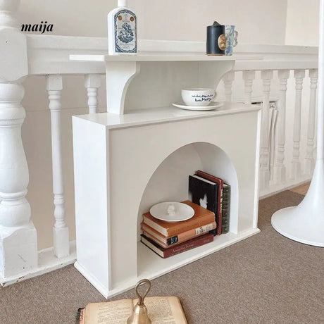 French Retro Fireplace Decorative Cabinet from maija
