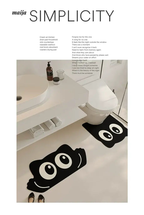 Big Eye Bath Mat from maija