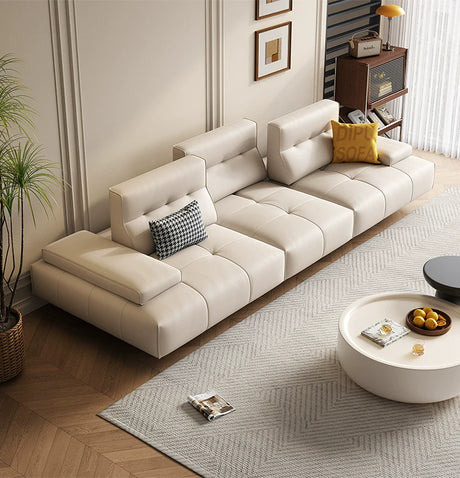 DIPU Jase Classic Cowhide Sofa from DIPU
