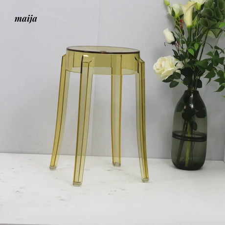 MIKA Acrylic Plastic Footstool from MIKA