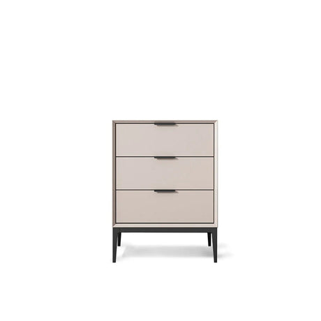 LINYUE Astrid Nordic Solid Wood Four-Drawer Retro Cabinet from LINYUE