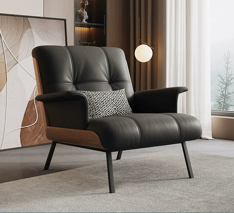 DIPU Orion Minimalist Leather Sofa Chair from DIPU