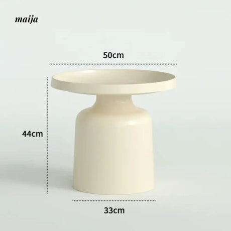 PUMPKIN BOX Nordic Iron Art Bedside Table from PUMPKIN BOX