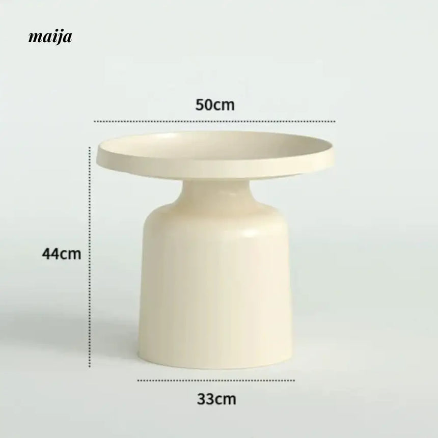 PUMPKIN BOX Nordic Iron Art Bedside Table from PUMPKIN BOX