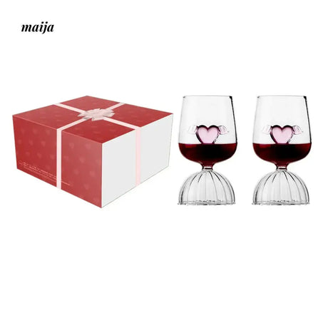 WII Advanced Glossy Wineglass Set Internet Celebrity from WII