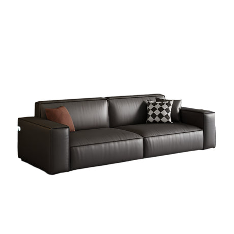 DIPU Atlas Tofu Cowhide Leather Sofa Combination from DIPU