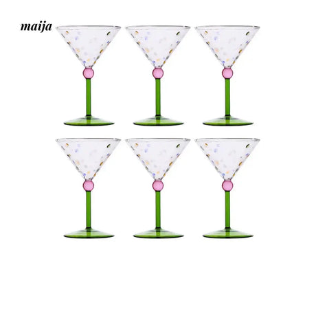 WII Creative Cocktail Glass Margaret Wineglass Set from WII