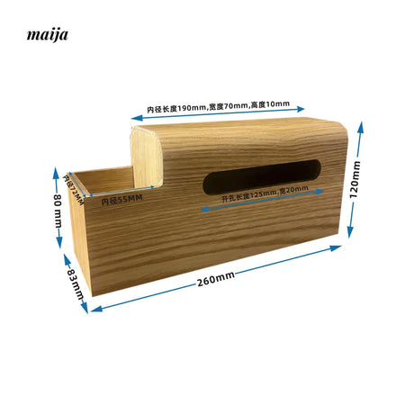 MUSN Japanese Wooden Storage Box from MUSN