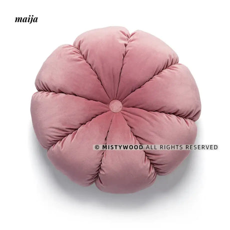 MISTYWOOD Circular Velvet Decorative Pillow from MISTYWOOD