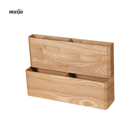 MUSN Two-Layer Wooden Slippers Cabinet from MUSN