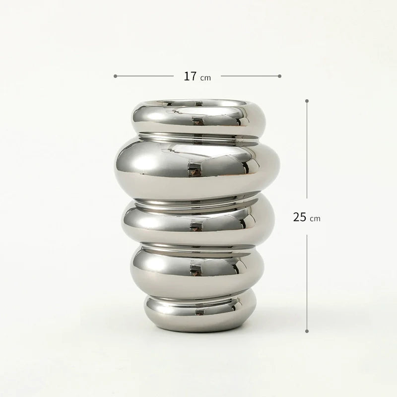 TODAYARTIST Celeste Creamy Silver Ceramic Jewelry with French Flair from TODAYARTIST
