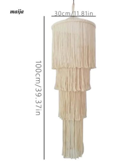 ZHANG MEIMEI Woven Lampshade Ceiling Lamp Tapestry from ZHANG MEIMEI