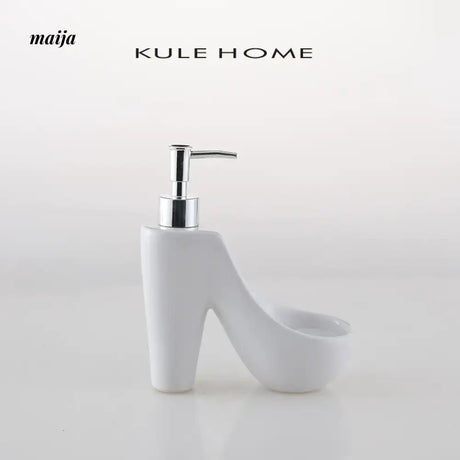 KULE HOME Ceramic Lotion Bottle and Sponge Base from KULE HOME