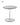 MIKA Transparent Coffee Table for Living Room from MIKA