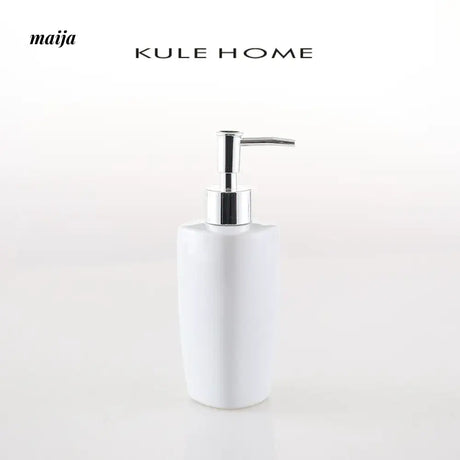 KULE HOME Ceramic Lotion and Shower Gel Container from KULE HOME