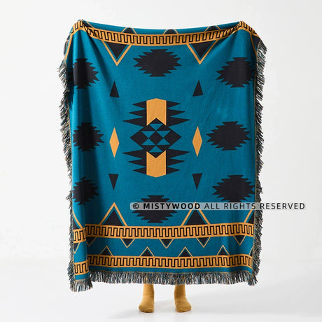 MISTYWOOD Ethnic Cotton Knitted Duvet from MISTYWOOD
