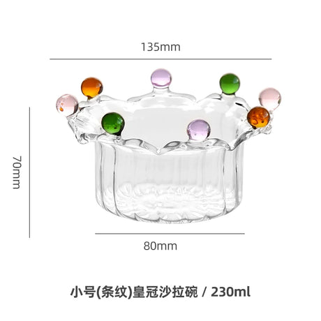WII Korean Heat-Resistant Glass Sweet Salad Bowl from WII