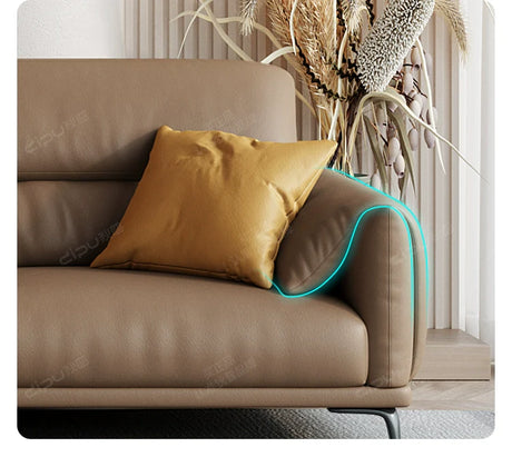 DIPU Camilo New Collection Leather Sofa from DIPU