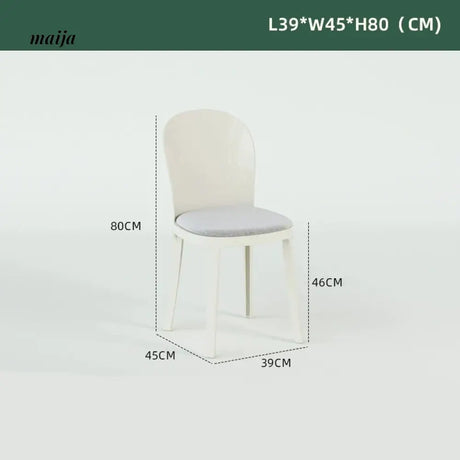 PUMPKIN BOX Acrylic Scandinavian Highchair from PUMPKIN BOX