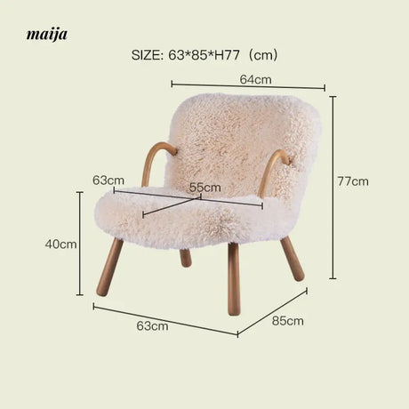 LAZYSPACE Mila Lazy Sofa Chair from LAZYSPACE