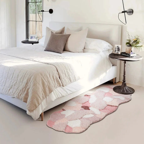 KENZAKI Sakura Snow Washable Rug from KENZAKI