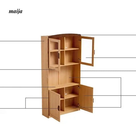 LINSYKIDS Brown Bear Wooden Study Desk and Cabinet from LINSY KIDS