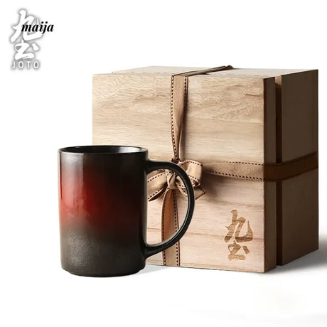 JOTO Japanese Capacious Coffee Cup for Beloved from JOTO