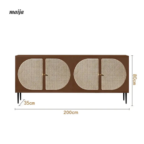 RATTAN CRAFTSMAN Living Room Rattan Cabinet from RATTAN CRAFTSMAN