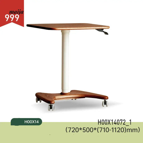 GENJI Lucian Solid Wood Lifting Work Desk from GENJI