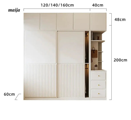 Castaneda Sliding Door Wardrobe from maija