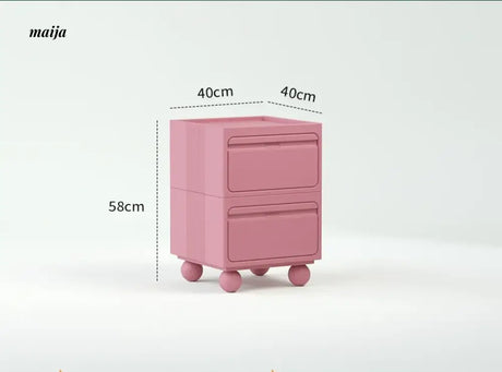 PUMPKIN BOX Modern Minimalist Bedside Cabinet from PUMPKIN BOX