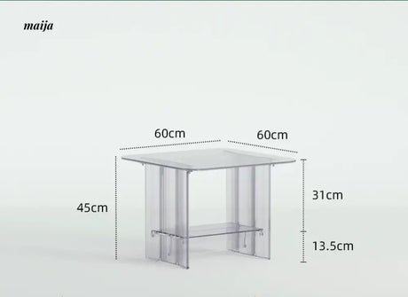 PUMPKIN BOX Nordic Acrylic Tall Table from PUMPKIN BOX