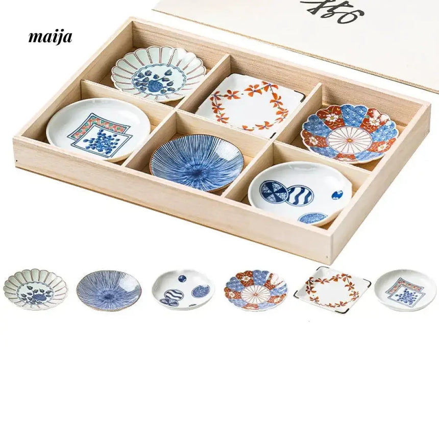 OKADA YAKI Japanese Gift Box Dish Set from OKADA YAKI