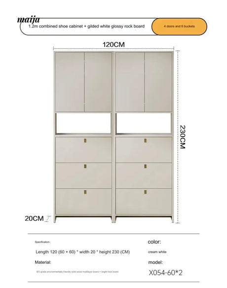 Noble Ultra Thin Shoe Cabinet from MODENG