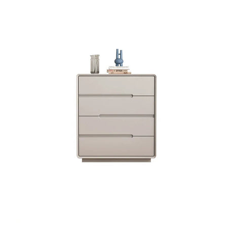 LINYUE Gideon Italian Black Minimalist Multi-Drawer Cabinet from LINYUE