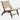 RATTAN CRAFTSMAN Balcony Saddle Chair from RATTAN CRAFTSMAN