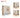 MEIHOUSE French Dressing Table Wardrobe from MEIHOUSE