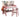 Everly Adjustable Desk with Bookshelves Set from maija