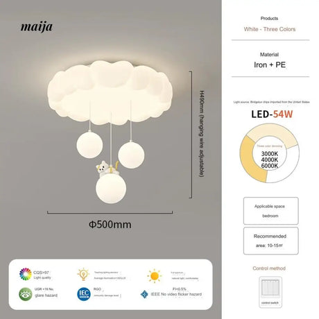 Bunny Full Spectrum Chandelier from maija