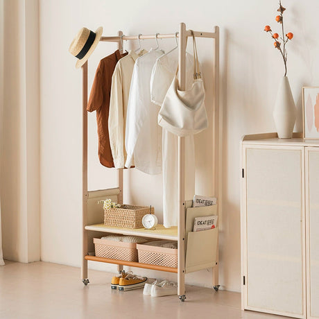 Jessie Solid Wood Clothing Rack from maija