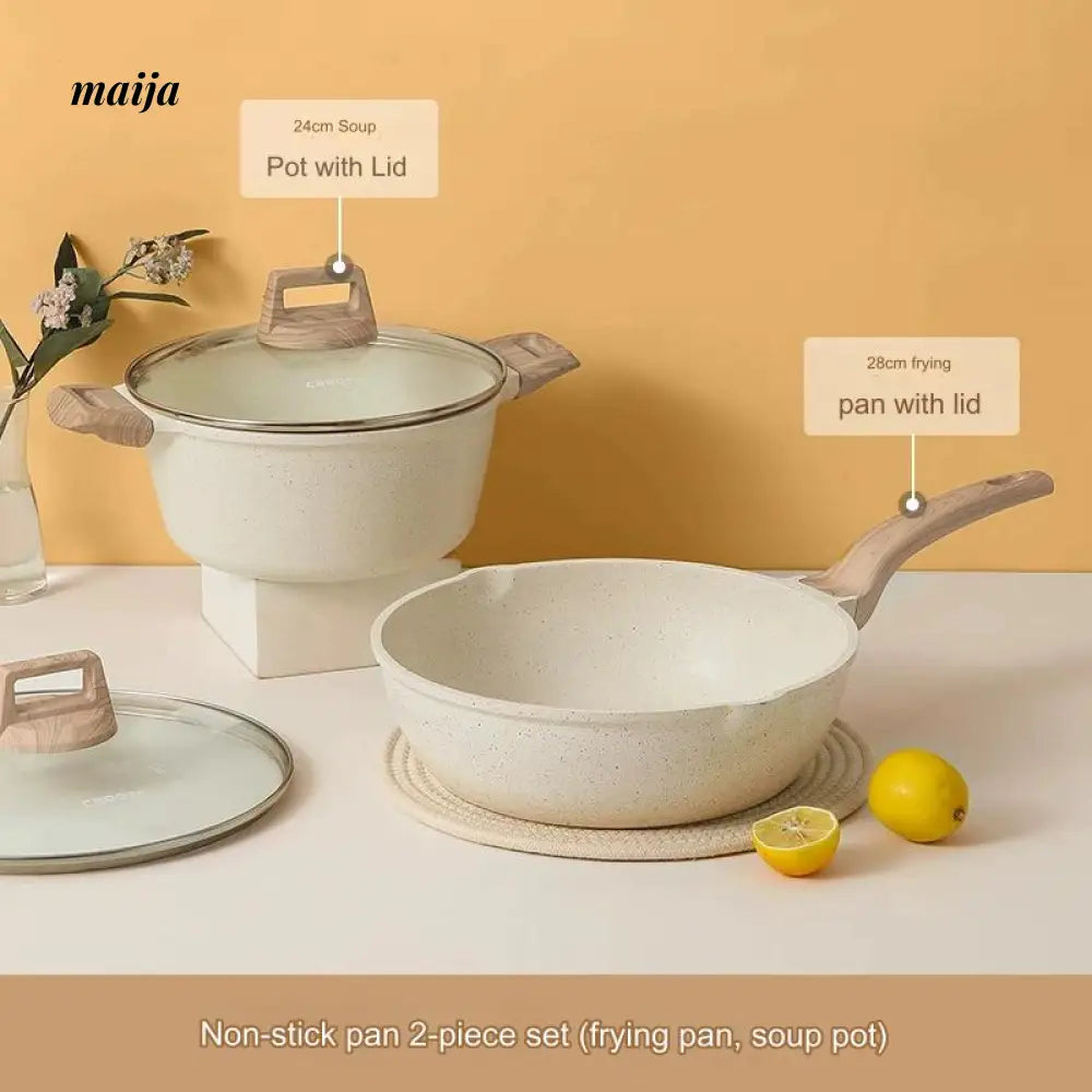 CAROTE Non-Stick Pot Full Kitchen Set from CAROTE