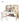 Nimbus Adjustable Primary School Desk Set from maija